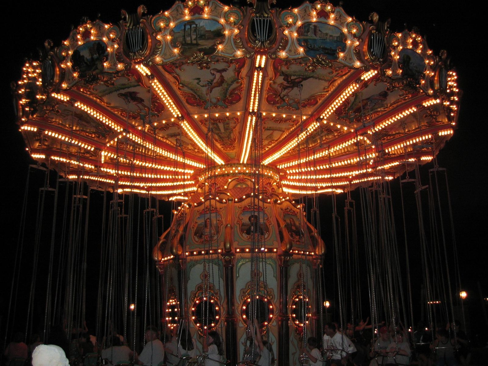 Canobie Screeemfest, after dark